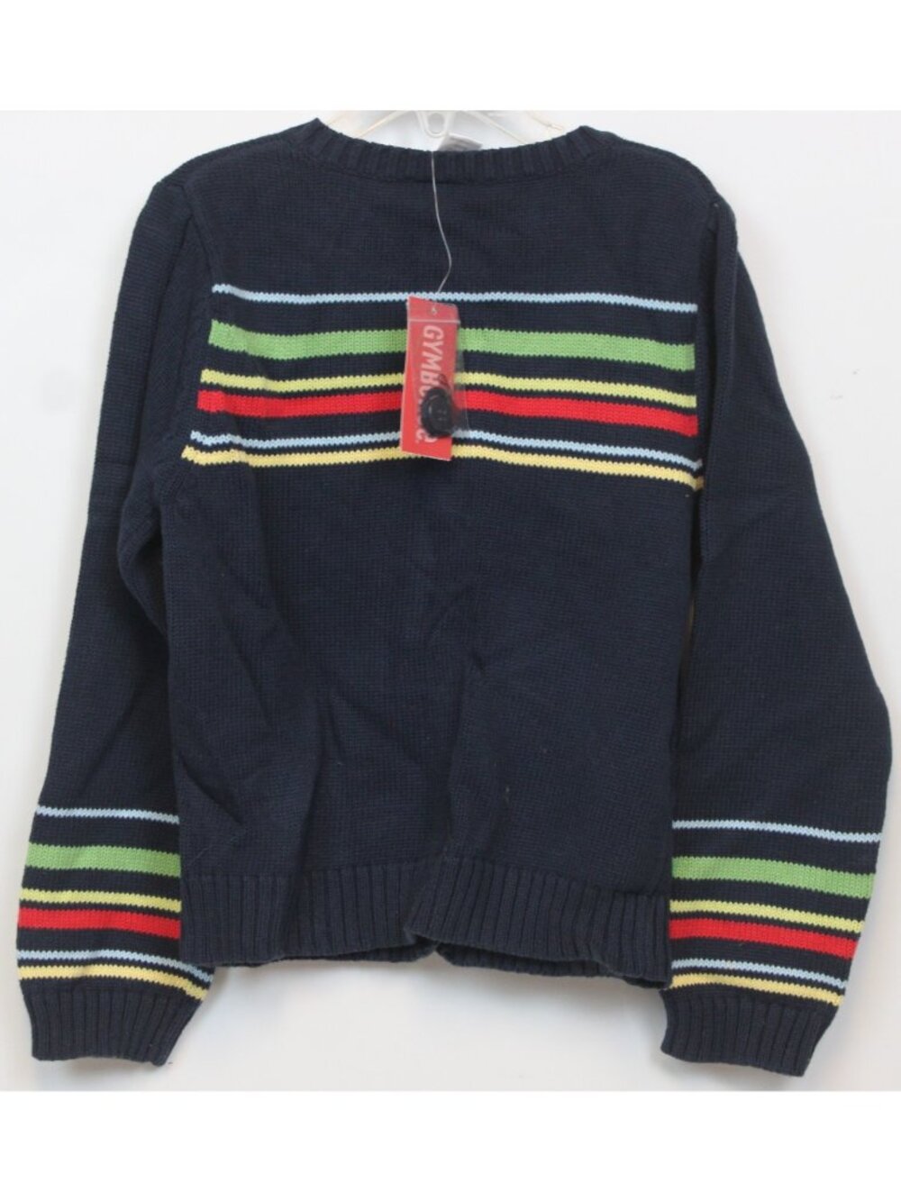 2006 Gymboree Wish You Were Here Striped Cardigan Sweater sz 8 Sweater Spring - Picture 4 of 7